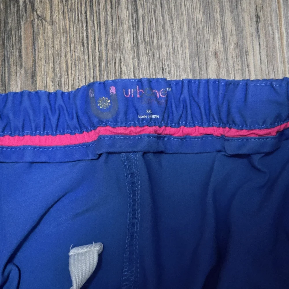 Urbane Ultimate, Women's Scrub Pants, Size XXL, Blue, Good Shape With Strings - Picture 8 of 14